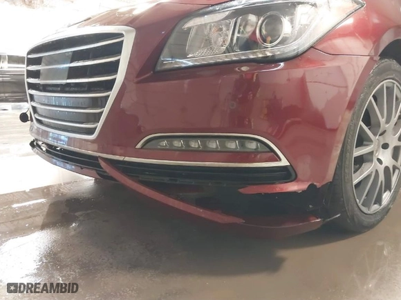 2017 Genesis G80 3.8L with VIN KMHGN4JE7HU168753, listed as a IAAI auction lot 41346557 with 97,059 mi miles. Bid and sale history available at carsss.com. Image 17.