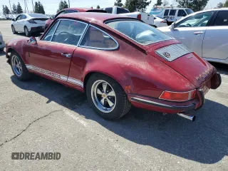 1969 Porsche 911 with VIN 119200792, listed as a Copart auction lot 49263235 with 9,446 mi miles and Salvage title. Bid and sale history available at DreamBid. Image 2.