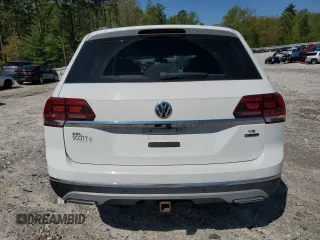 2018 Volkswagen Atlas SEL with VIN 1V2MR2CA4JC579242, listed as a Copart auction lot 56152485 with 97,362 mi miles and Salvage title. Bid and sale history available at DreamBid. Image 6.