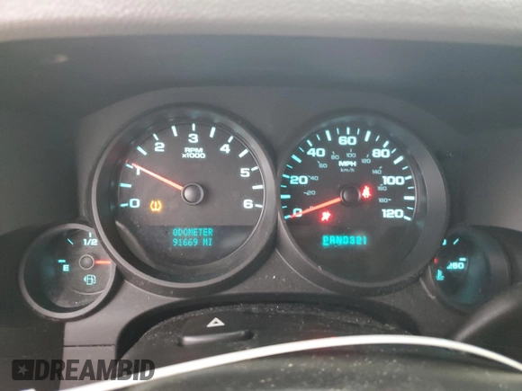 2011 GMC Sierra 1500 Work Truck z VIN 1GTN1TEX6BZ154673, wystawiony jako Copart lot #44840095 z przebiegiem 91 669 mil mil oraz Szkody całkowita. Historia ofert i sprzedaży dostępna na DreamBid. Obrazek 9.