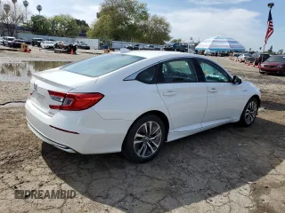 2020 Honda Accord with VIN 1HGCV3F19LA009411, listed as a Copart auction lot 45215105 with 59,328 mi miles and Salvage Title. Bid and sale history available at DreamBid. Image 3.
