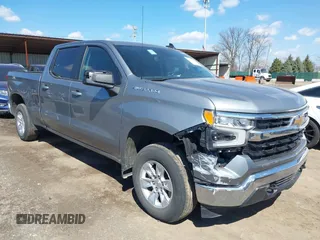 2023 Chevrolet Silverado 1500 LT with VIN 3GCPDDEK8PG338384, listed as a IAAI auction lot 41897377 with 43,212 mi miles. Bid and sale history available at carsss.com. Image 1.