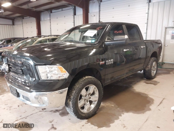 2017 Ram 1500 Big Horn with VIN 3C6RR7LT3HG618309, listed as a IAAI auction lot 41564357 with 94,463 mi miles. Bid and sale history available at carsss.com. Image 2.