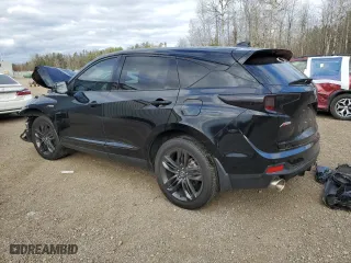 2023 Acura RDX w/A-Spec Package with VIN 5J8TC2H66PL802572, listed as a Copart auction lot 78595754 with 0 mi miles and Salvage Title. Bid and sale history available at carsss.com. Image 2.