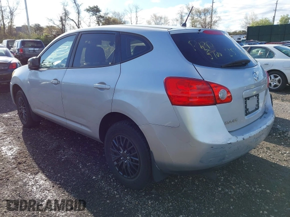 2009 Nissan Rogue SL with VIN JN8AS58V99W445704, listed as a IAAI auction lot 42141961 with Not Provided miles. Bid and sale history available at carsss.com. Image 3.