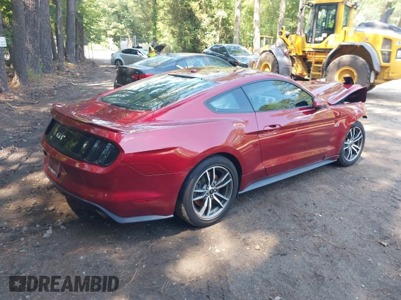 2016 Ford Mustang GT z VIN 1FA6P8CF9G5272134, wystawiony jako IAAI lot #42652613 z przebiegiem 72 573 mil mil oraz . Historia ofert i sprzedaży dostępna na DreamBid. Obrazek 4.