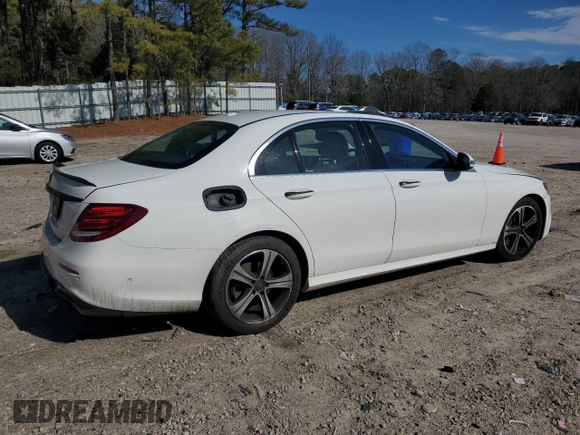 2017 Mercedes-Benz E-Class E 300 Luxury with VIN WDDZF4JB4HA098698, listed as a Copart auction lot 43629035 with 106,400 mi miles and Salvage Title. Bid and sale history available at carsss.com. Image 3.