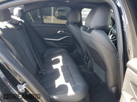 2020 BMW 3 Series 330i with VIN 3MW5R1J03L8B06045, listed as a Copart auction lot 55536645 with 105,080 mi miles and Salvage title. Bid and sale history available at DreamBid. Image 10.