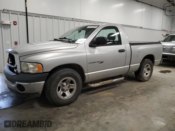 2005 Dodge 1500 ST with VIN 1D7HA16KX5J526061, listed as a Copart auction lot 51813285 with 192,045 mi miles and Salvage Title. Bid and sale history available at DreamBid. Image 1.