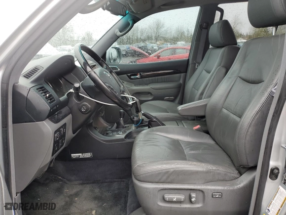 2008 Lexus GX 470 with VIN JTJBT20X680151992, listed as a Copart auction lot 49988085 with 150,444 mi miles and Salvage Title. Bid and sale history available at carsss.com. Image 7.