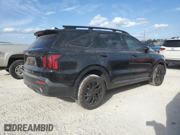 2022 Kia Sorento X-Line S with VIN 5XYRLDLC2NG161947, listed as a Copart auction lot 75103874 with Not provided miles and Salvage title. Bid and sale history available at DreamBid. Image 3.