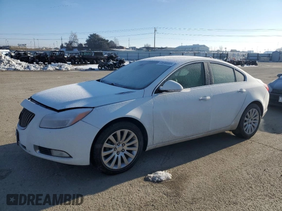 2012 Buick Regal Premium 1 with VIN 2G4GS5EK4C9208145, listed as a Copart auction lot 44690085 with 150,401 mi miles and Salvage Title. Bid and sale history available at DreamBid. Image 1.