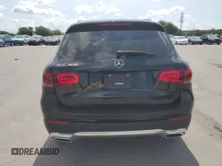 2021 Mercedes-Benz GLC 300 with VIN W1N0G8DB0MV263869, listed as a Copart auction lot 61762825 with 50,211 mi miles and Clean title. Bid and sale history available at DreamBid. Image 6.