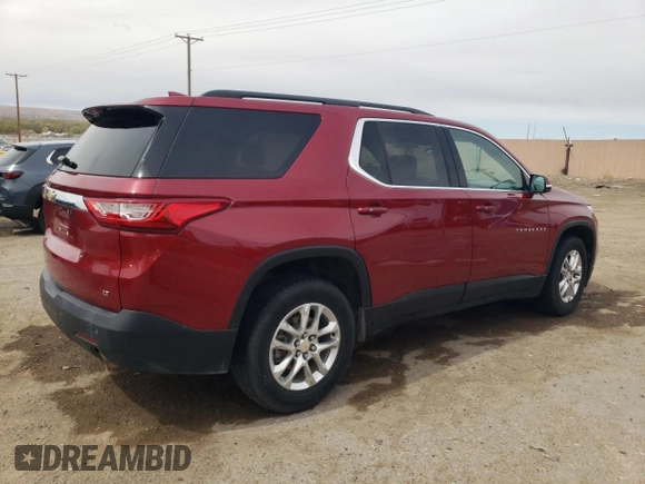 2019 Chevrolet Traverse LT z VIN 1GNERHKWXKJ137382, wystawiony jako Copart lot #47867625 z przebiegiem 103 759 mil mil oraz Szkoda całkowita • Salvage title. Historia ofert i sprzedaży dostępna na DreamBid. Obrazek 3.