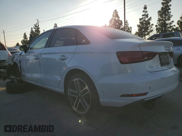 2018 Audi A3 Sedan Premium with VIN WAUAUGFF6J1042212, listed as a Copart auction lot 80358753 with 64,712 mi miles. Bid and sale history available at carsss.com. Image 2.