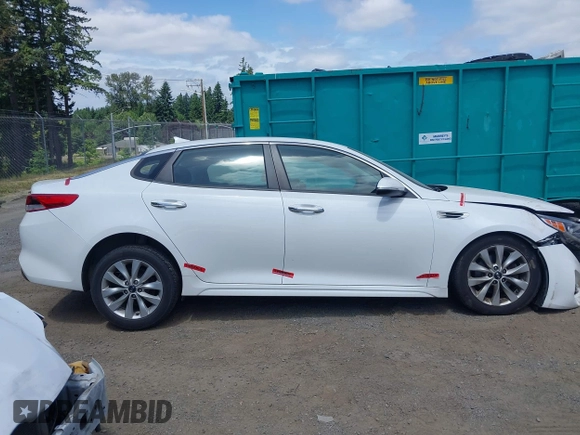2017 Kia Optima LX with VIN 5XXGT4L37HG121945, listed as a IAAI auction lot 42496375 with 111,964 mi miles and . Bid and sale history available at DreamBid. Image 12.