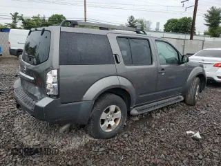 2008 Nissan Pathfinder S z VIN 5N1AR18B08C651933, wystawiony jako Copart lot #51918165 z przebiegiem 126 142 mil mil oraz Szkoda całkowita • Salvage title. Historia ofert i sprzedaży dostępna na DreamBid. Obrazek 3.