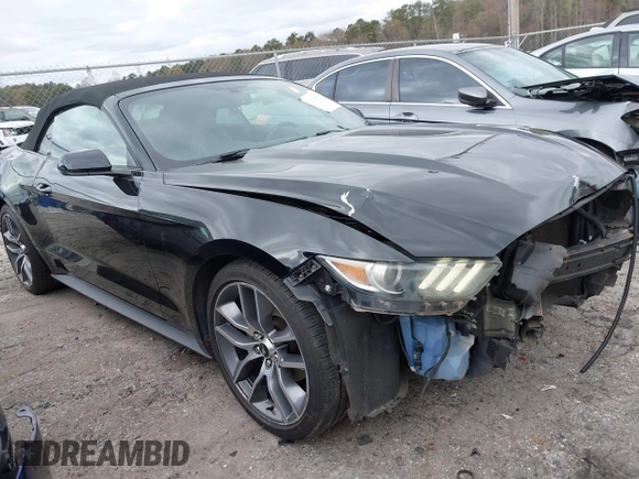 2016 Ford Mustang EcoBoost Premium with VIN 1FATP8UH5G5265653, listed as a IAAI auction lot 41835770 with 91,671 mi miles and . Bid and sale history available at carsss.com. Image 1.