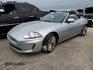 2010 Jaguar XK with VIN SAJWA4GB7ALB35518, listed as a Copart auction lot 74672434 with 0 mi miles and Salvage Title. Bid and sale history available at carsss.com. Image 1.