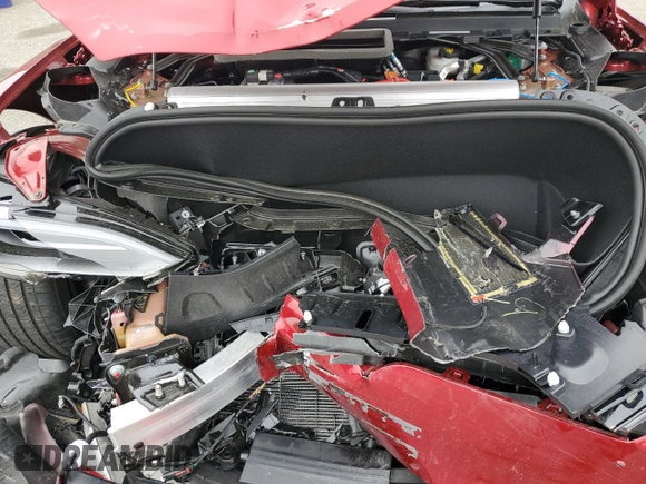 2024 Tesla Model S with VIN 5YJSA1E54RF542748, listed as a Copart auction lot 55210615 with Not provided miles and Salvage title. Bid and sale history available at DreamBid. Image 11.