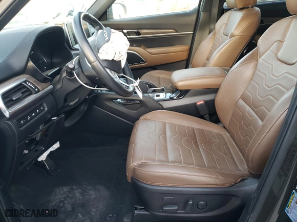 2022 Kia Telluride SX with VIN 5XYP5DHC9NG211835, listed as a Copart auction lot 49659985 with 33,582 mi miles and Salvage Title. Bid and sale history available at carsss.com. Image 7.