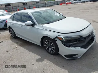 2024 Honda Civic EX z VIN 2HGFE1F7XRH323682, wystawiony jako IAAI lot #42019454 z przebiegiem 7 039 mil mil oraz . Historia ofert i sprzedaży dostępna na DreamBid. Obrazek 1.