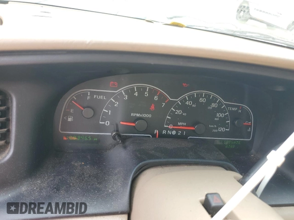 2001 Ford Windstar SEL with VIN 2FMZA534X1BA47029, listed as a Copart auction lot 44507505 with 129,346 mi miles and Salvage Title. Bid and sale history available at carsss.com. Image 9.