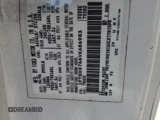 1997 Ford F-150 z VIN 1FTDX0766VKA86983, wystawiony jako Copart lot #50896215 z przebiegiem 214 746 mil mil oraz Szkoda całkowita • Salvage title. Historia ofert i sprzedaży dostępna na DreamBid. Obrazek 12.