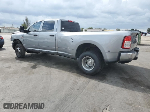 2024 Ram 3500 Tradesman with VIN 3C63RRGL5RG155781, listed as a Copart auction lot 52491465 with 80,307 mi miles and Salvage Title. Bid and sale history available at carsss.com. Image 2.