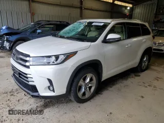 2017 Toyota Highlander Limited with VIN 5TDDZRFH7HS410392, listed as a Copart auction lot 60039095 with 86,747 mi miles and Salvage title. Bid and sale history available at DreamBid. Image 1.