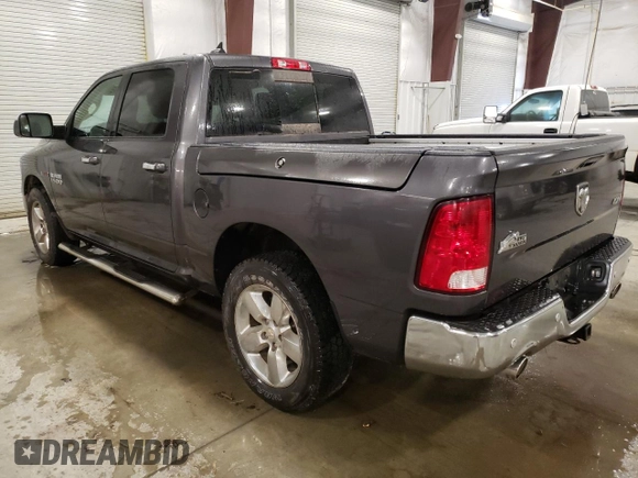 2018 Ram 1500 Big Horn with VIN 1C6RR7LMXJS245535, listed as a Copart auction lot 81920234 with 87,124 mi miles and Clean Title. Bid and sale history available at carsss.com. Image 2.