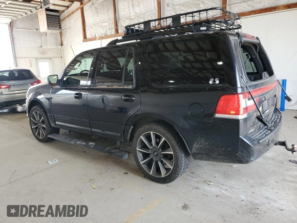 2017 Lincoln Navigator Reserve with VIN 5LMJJ2LT4HEL02529, listed as a Copart auction lot 58166845 with 145,091 mi miles and Salvage title. Bid and sale history available at DreamBid. Image 2.