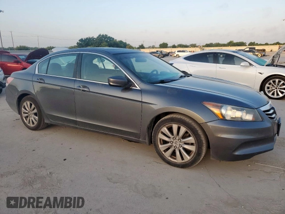 2012 Honda Accord EX with VIN 1HGCP2F73CA053395, listed as a Copart auction lot 59811235 with 151,977 mi miles and Salvage title. Bid and sale history available at DreamBid. Image 4.
