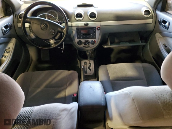 2005 Suzuki Forenza z VIN KL5JJ86Z95K090286, wystawiony jako Copart lot #41743805 z przebiegiem Nie podano mil oraz Szkoda całkowita • Salvage title. Historia ofert i sprzedaży dostępna na DreamBid. Obrazek 8.