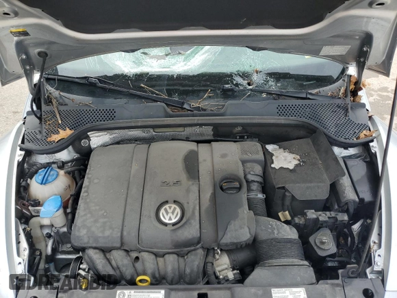 2014 Volkswagen Beetle 2.5L w/Sun with VIN 3VWJP7AT6EM607765, listed as a Copart auction lot 54327525 with Not Provided miles and Salvage Title. Bid and sale history available at DreamBid. Image 11.