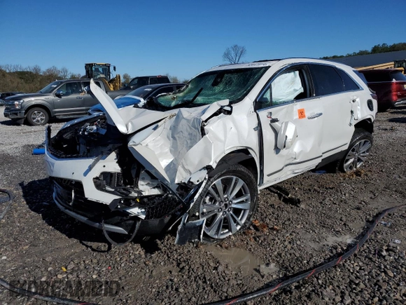 2024 Cadillac XT5 FWD Premium Luxury with VIN 1GYKNCRS5RZ739383, listed as a Copart auction lot 82047614 with Not provided miles and Salvage title. Bid and sale history available at DreamBid. Image 1.