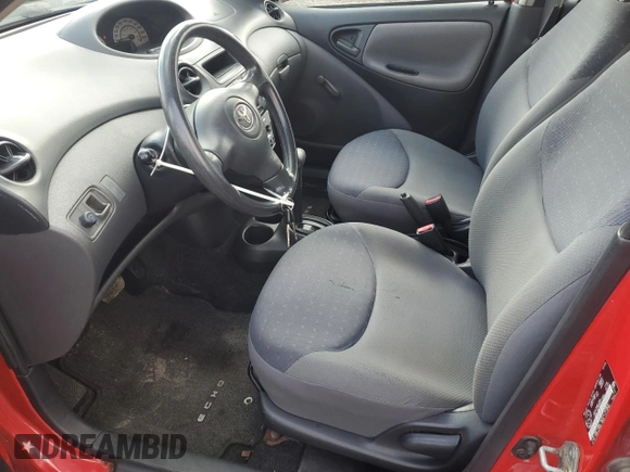 2005 Toyota ECHO z VIN JTDKT123050077424, wystawiony jako Copart lot #68281444 z przebiegiem 233 027 mil mil oraz Szkoda całkowita • Salvage title. Historia ofert i sprzedaży dostępna na DreamBid. Obrazek 7.