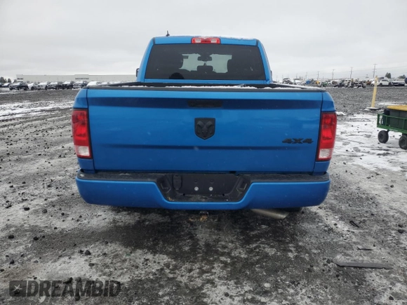 2021 Ram 1500 Tradesman with VIN 1C6RR7FG3MS573549, listed as a Copart auction lot 41591475 with 18,806 mi miles and Salvage title. Bid and sale history available at DreamBid. Image 6.