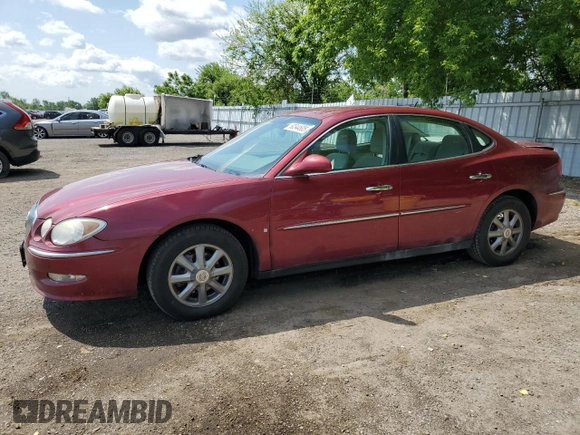 2009 Buick LaCrosse CX with VIN 2G4WC582691191943, listed as a Copart auction lot 60344605 with 114,845 mi miles and Salvage title. Bid and sale history available at DreamBid. Image 1.