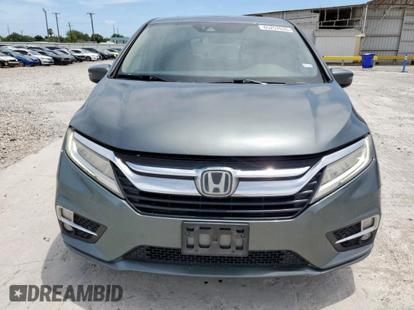 2018 Honda Odyssey Elite с VIN 5FNRL6H92JB104898, выставлен на аукционе Copart как лот 65257635 с пробегом 147 250 миль миль и Чистый • Clean title. История ставок и продаж доступна на DreamBid. Изображение 5.