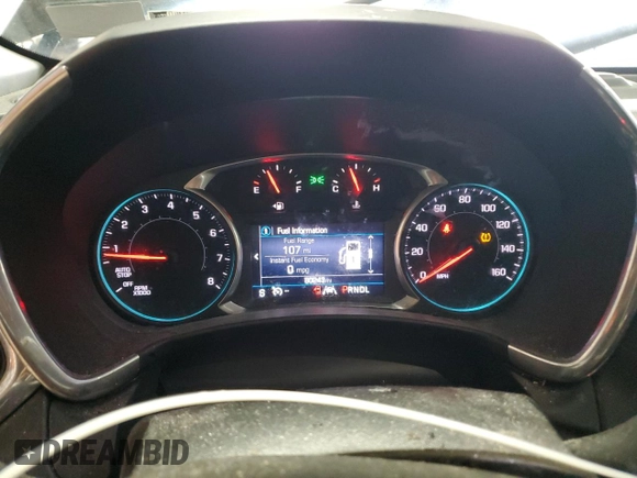 2020 Chevrolet Equinox LT with VIN 2GNAXUEV4L6207120, listed as a Copart auction lot 53399465 with 80,243 mi miles and Clean Title. Bid and sale history available at DreamBid. Image 9.