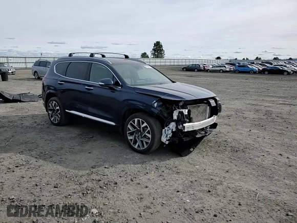 2023 Hyundai Santa Fe Calligraphy with VIN 5NMS54AL4PH593947, listed as a Copart auction lot 48129675 with 15,094 mi miles and Salvage Title. Bid and sale history available at carsss.com. Image 12.