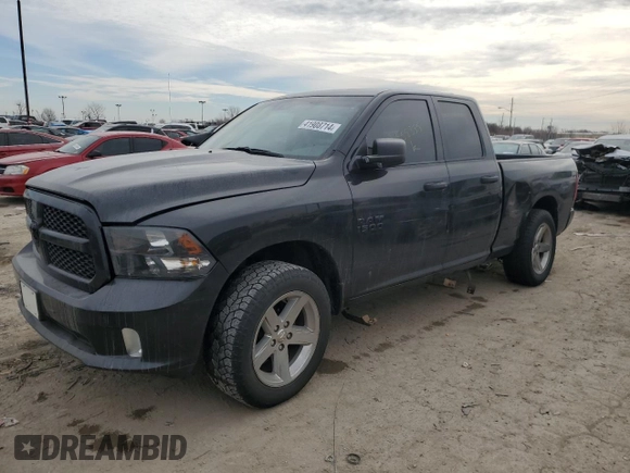 2017 Ram 1500 Express with VIN 1C6RR7FG8HS558339, listed as a Copart auction lot 41908714 with 117,968 mi miles and Non Repairable. Bid and sale history available at carsss.com. Image 1.