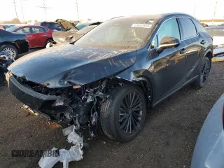 2025 Lexus RX 350 with VIN 2T2BAMCA9SC089458, listed as a Copart auction lot 83645594 with 487 mi miles and Salvage title. Bid and sale history available at DreamBid. Image 1.