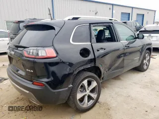 2019 Jeep Cherokee Limited with VIN 1C4PJMDN2KD124128, listed as a Copart auction lot 51630035 with 44,693 mi miles and Salvage Title. Bid and sale history available at carsss.com. Image 3.