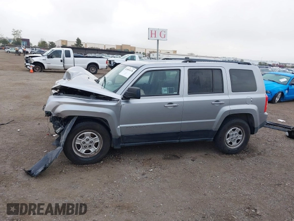 2016 Jeep Patriot Sport with VIN 1C4NJPBB6GD748930, listed as a IAAI auction lot 41881670 with 134,632 mi miles and . Bid and sale history available at carsss.com. Image 15.