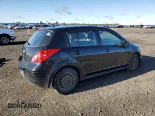 2009 Nissan Versa 1.8 S with VIN 3N1BC13E59L481332, listed as a Copart auction lot 52178255 with 229,906 mi miles and Salvage Title. Bid and sale history available at carsss.com. Image 3.