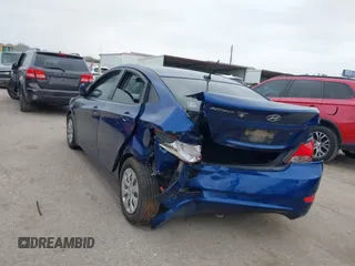 2016 Hyundai Accent SE with VIN KMHCT4AE6GU017082, listed as a IAAI auction lot 41915788 with 137,945 mi miles and . Bid and sale history available at carsss.com. Image 3.