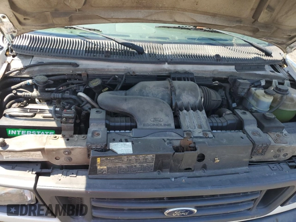 2007 Ford Econoline Cargo Commercial with VIN 1FTNS24W67DB44004, listed as a Copart auction lot 59058654 with 232,452 mi miles and Salvage Title. Bid and sale history available at DreamBid. Image 12.