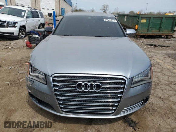 2012 Audi A8 L 6.3L with VIN WAUR4AFD5CN029378, listed as a Copart auction lot 54545475 with 119,386 mi miles and Clean Title. Bid and sale history available at carsss.com. Image 5.